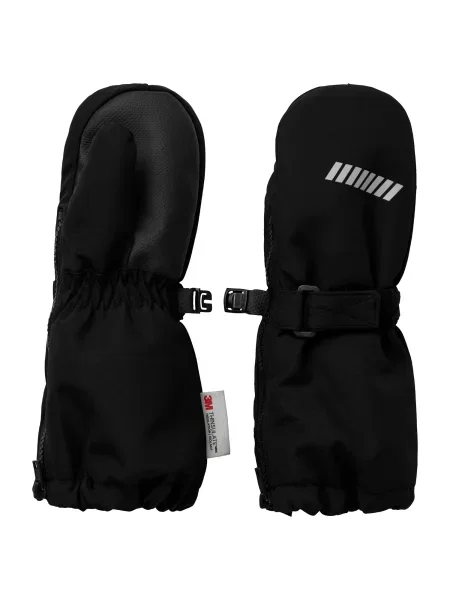 NAME IT Mănuși negru alb