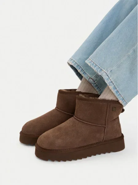 Snehule Nine West hnedá