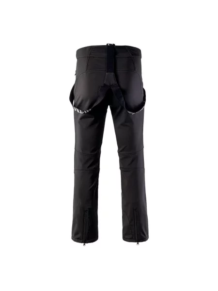 Spodnie Turystyczne Lermo Softshell czarne