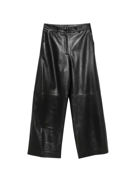Pantaloni P.a.r.o.s.h. din piele negru