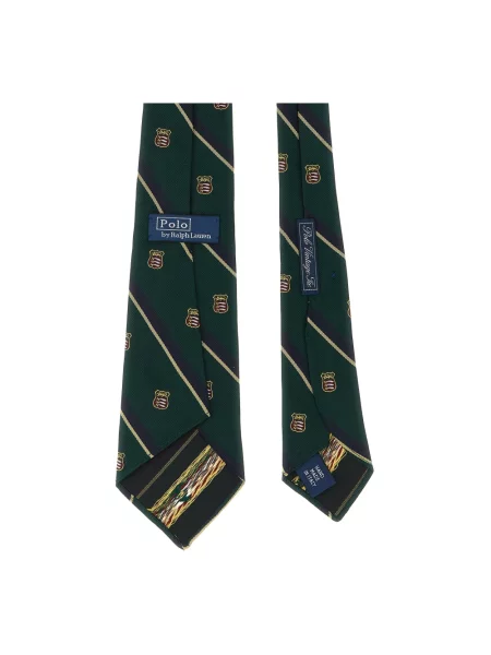 Krawat Polo Ralph Lauren wełniany zielony