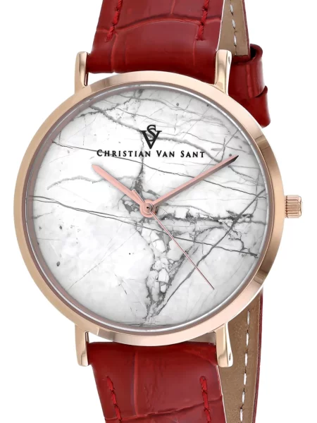 Ceas Christian Van Sant alb