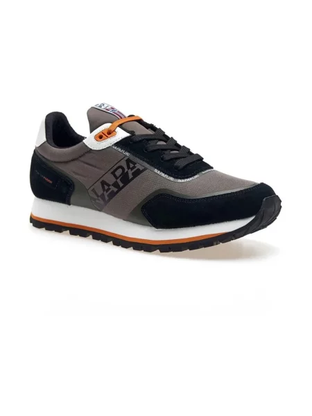 Sneakersy Napapijri zamszowe szare