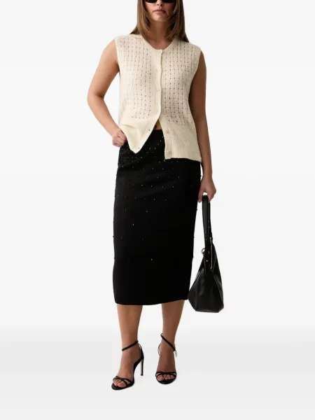 Vestă Trussardi alb