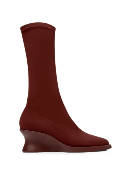 Botine Camper cu pană roșu