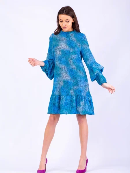 Rochie maxi Taravio albastru