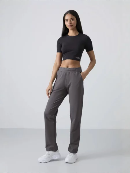 Tommy Life Kalhoty Jogginghose antracitová