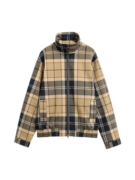 Kurtka Barbour w kratę beżowa