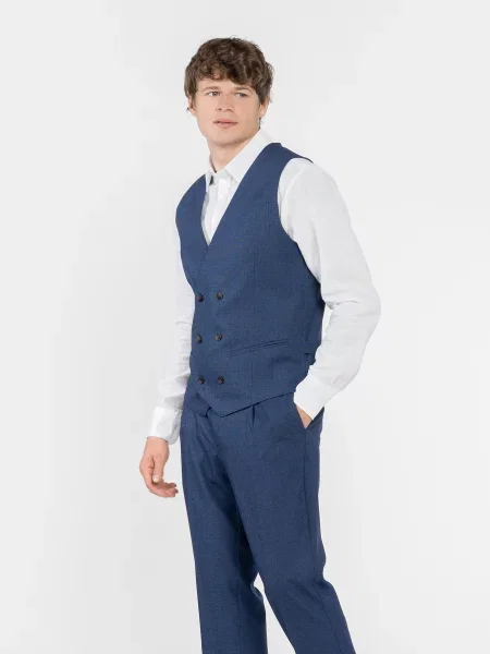 Классический жилет Arber синий