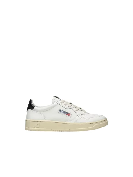Sneakersy Autry skórzane casual białe