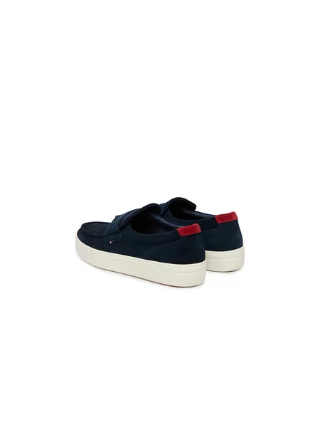 Zomšinės loaferiai Tommy Hilfiger mėlyna