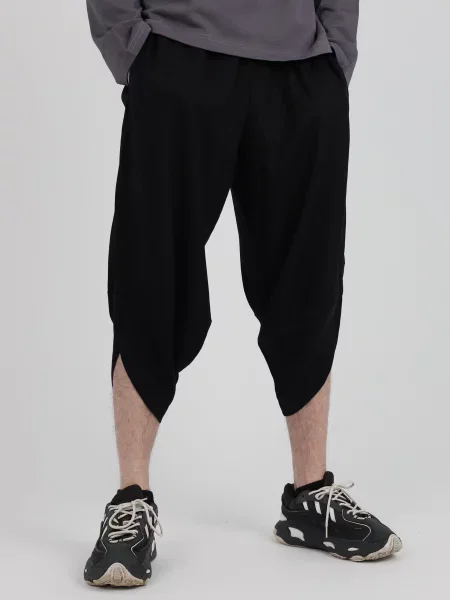 Шорти IJ ij-coi-black-man льон/віскоза чорний