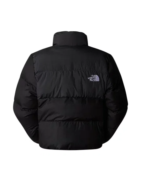 Pikowana kurtka The North Face ze stójką czarna
