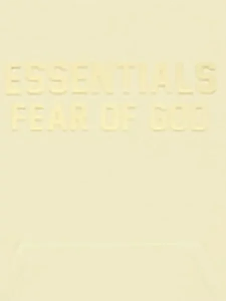 Hoodie Fear Of God Essentials κίτρινο