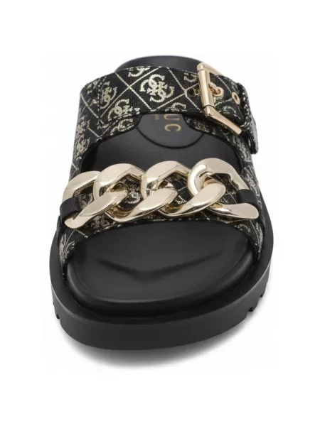 Guess Șlapi Fatema negru