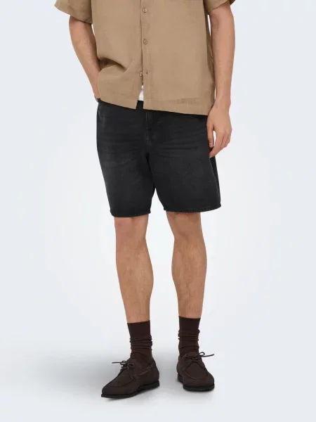 Only & Sons Džínsy ONSFade denim čierny