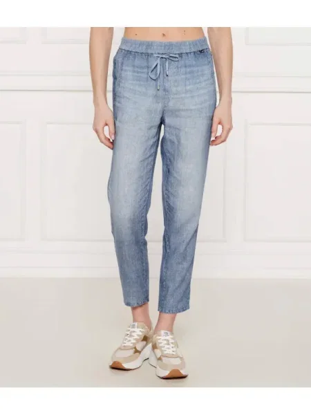 Marc Cain De in pantaloni RHODOS | Relaxed fit albastru