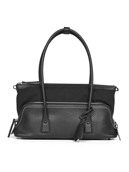 Torebka Maison Margiela skórzana czarna