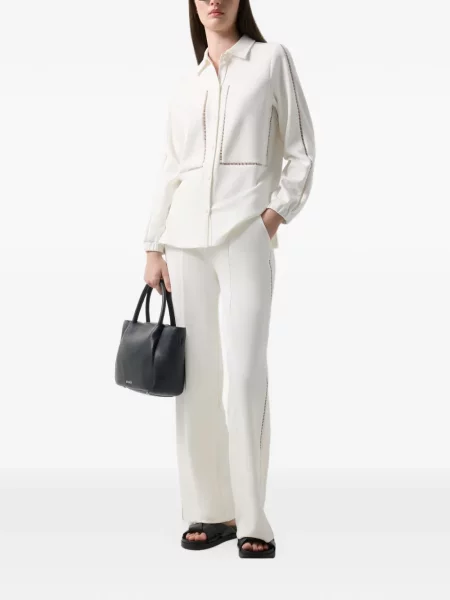 Pantaloni Bogner alb