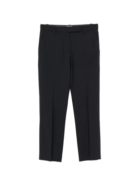 Pantaloni Brunello Cucinelli de lână negru