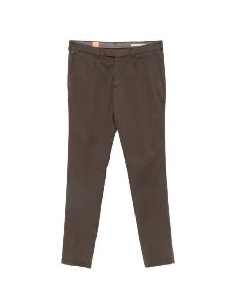 Pantaloni cu picior drept Alpha Industries maro
