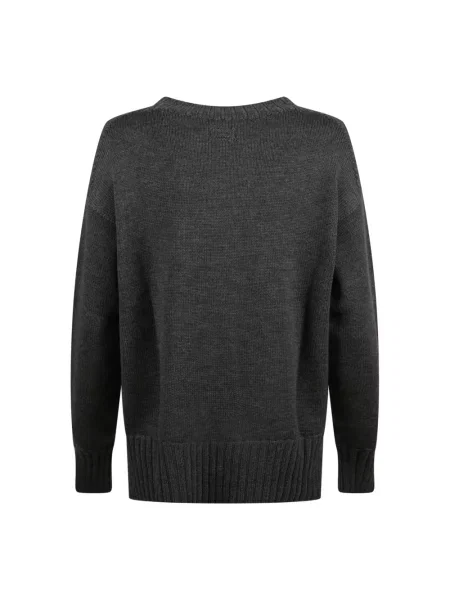 Sweter Drumohr wełniany szary