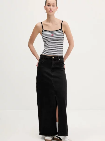 Топ Guess Jeans чорний