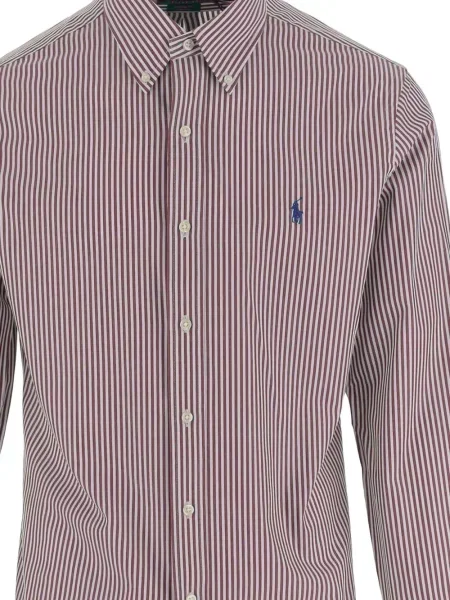 Пуловер Polo Ralph Lauren на райета зелено