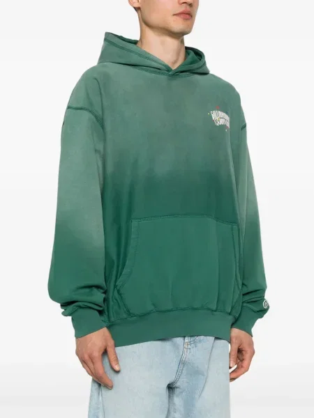 Bluza z kapturem dziecięca Billionaire Boys Club zielona