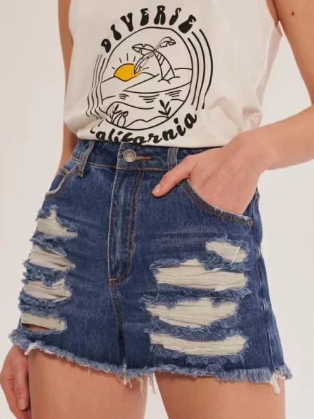 Шорти джинсові DIVERSE Calesa блакитний