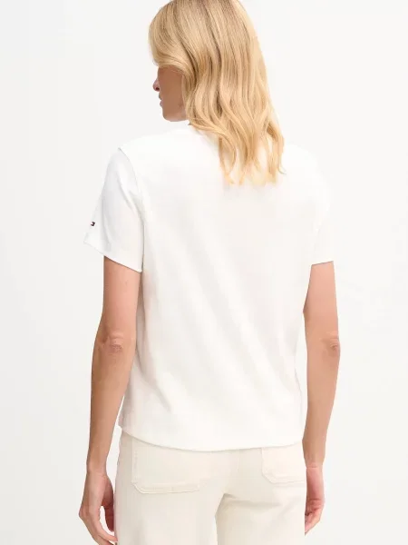 Tričko Tommy Hilfiger béžová