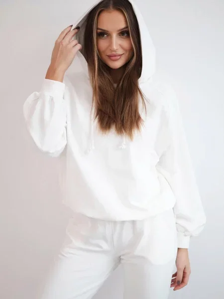 Hanorac cu glugă Kesi gri