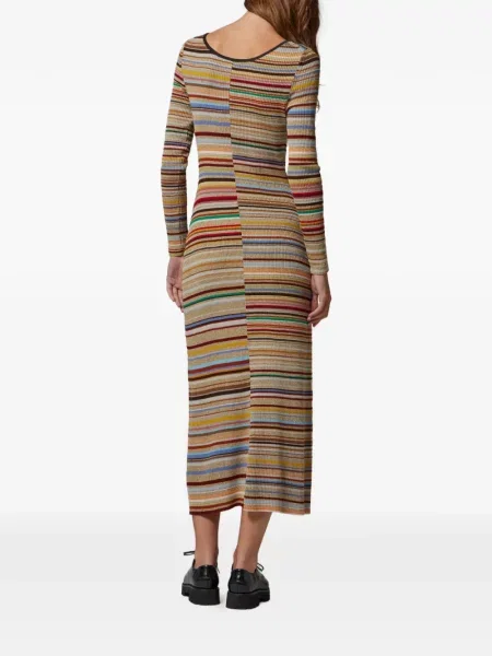 Rochie Paul Smith cu dungi tricotate