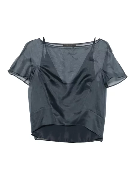 Bluzka Max Mara niebieska
