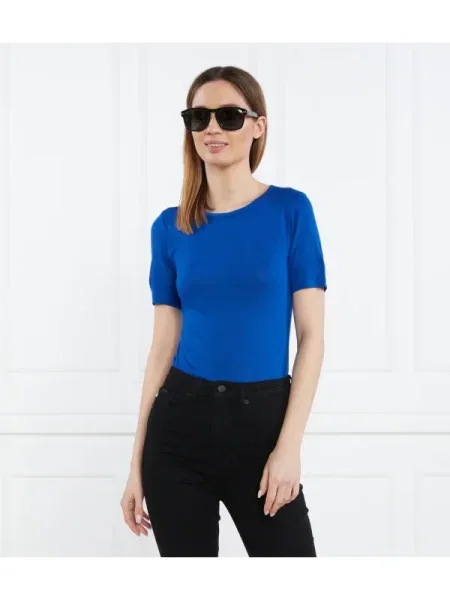 Calvin Klein Tricou MODAL SILK CREW NECK TOP SS