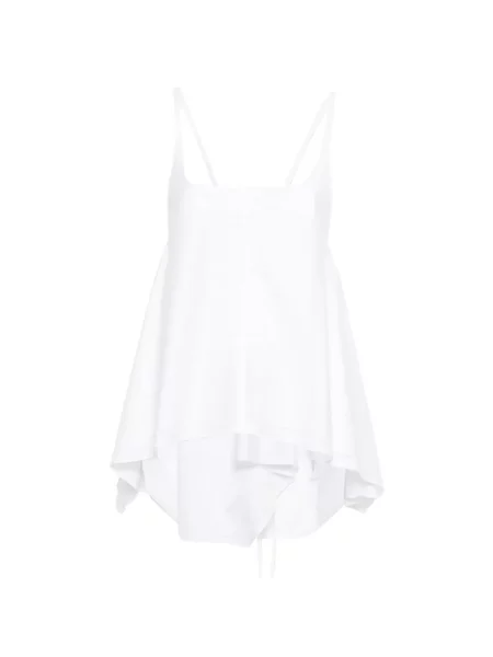 Bluzka Low Classic klasyczna wiązana biała