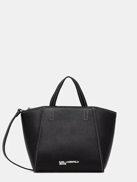 Geantă Karl Lagerfeld Jeans negru