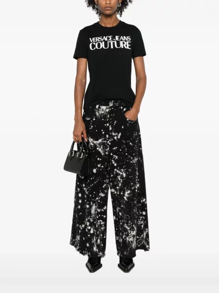 Tričko Versace Jeans Couture černé