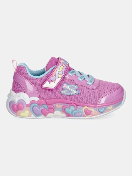 Skechers ETERNAL HEART LIGHTS sportcipő gyerek rózsaszín