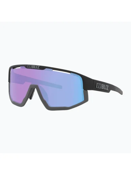 Bliz Fusion Small Nano Optics Nordic Light matt fekete/begónia/ibolyakék napszemüveg. Méret: OS fekete