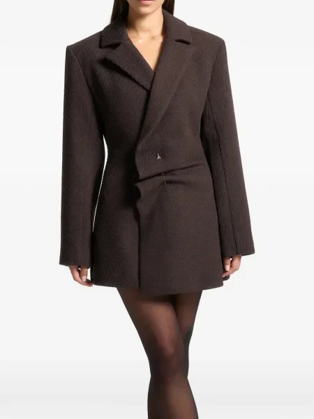 Rochie mini Manière De Voir de costum maro