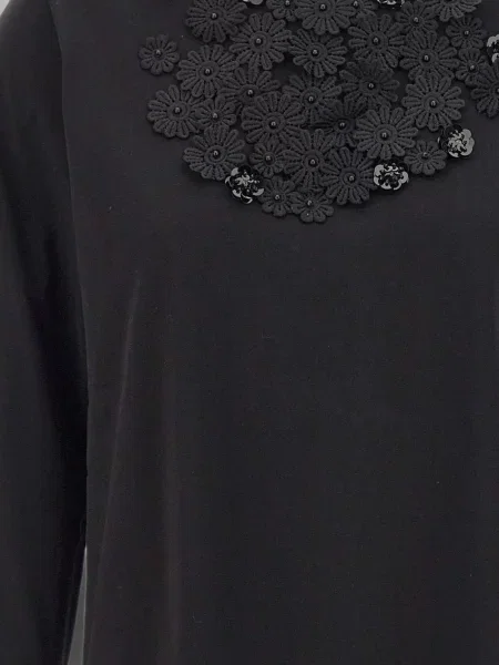 Tricou Elena Mirò cu broderie negru