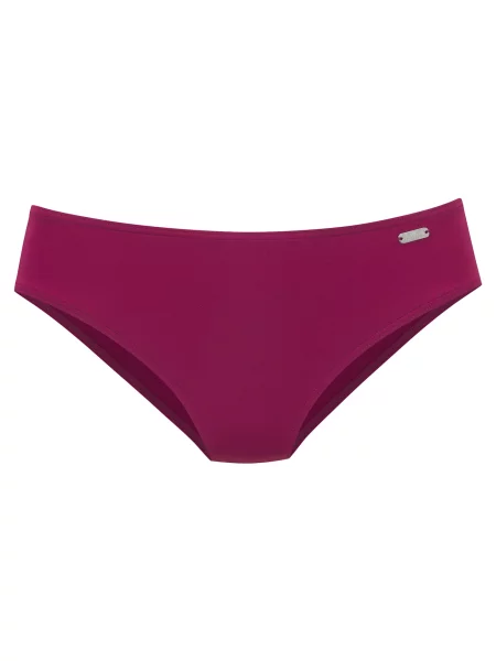 VENICE BEACH Slip costum de baie bordeaux roșu