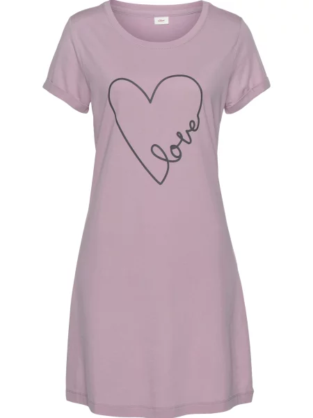 VIVANCE by LASCANA Tricou închis / mauve gri