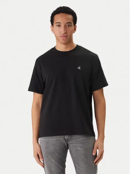 Calvin Klein Jeans T-Shirt Easy Monologo czarny