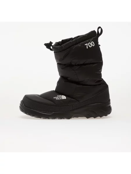 The North Face Kozačky Nuptse Traction černá
