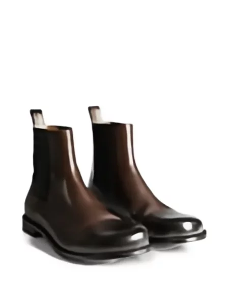 Botine chelsea Jw Anderson din piele maro