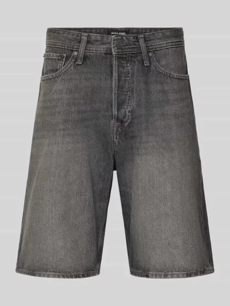 Szorty jeansowe o kroju baggy z wpuszczanymi model ALEX' Jack & Jones