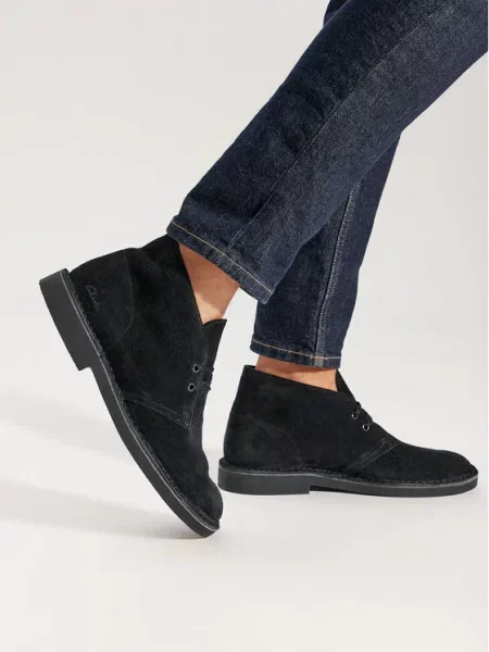 Clarks Šnurovacia obuv Desert Bt Evo čierna