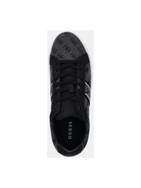 Sneakersy Guess skórzane czarne